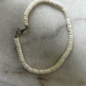 Elegant White shell Beaded Necklace